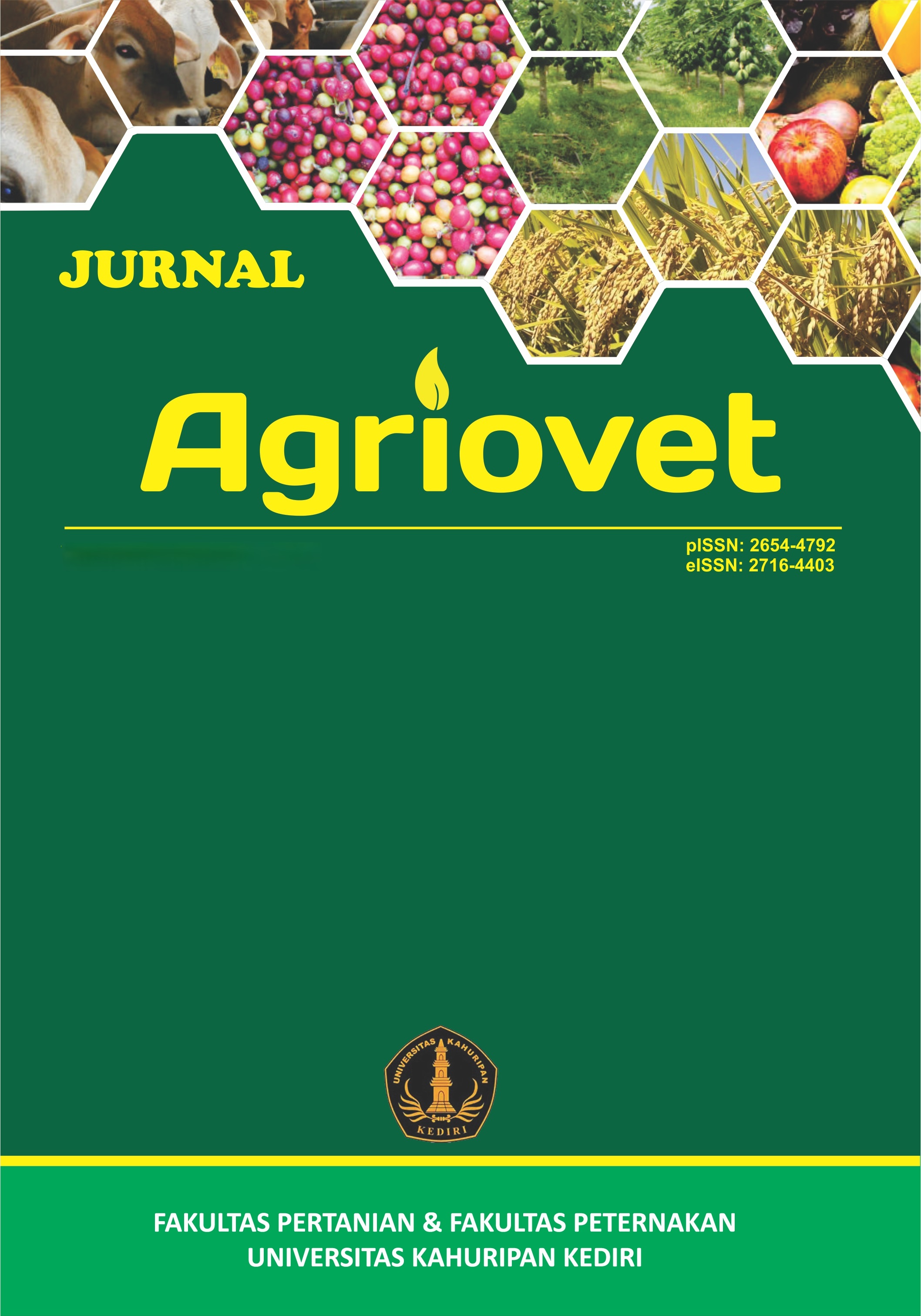 					View Vol. 8 No. 2 (2026): JURNAL AGRIOVET
				